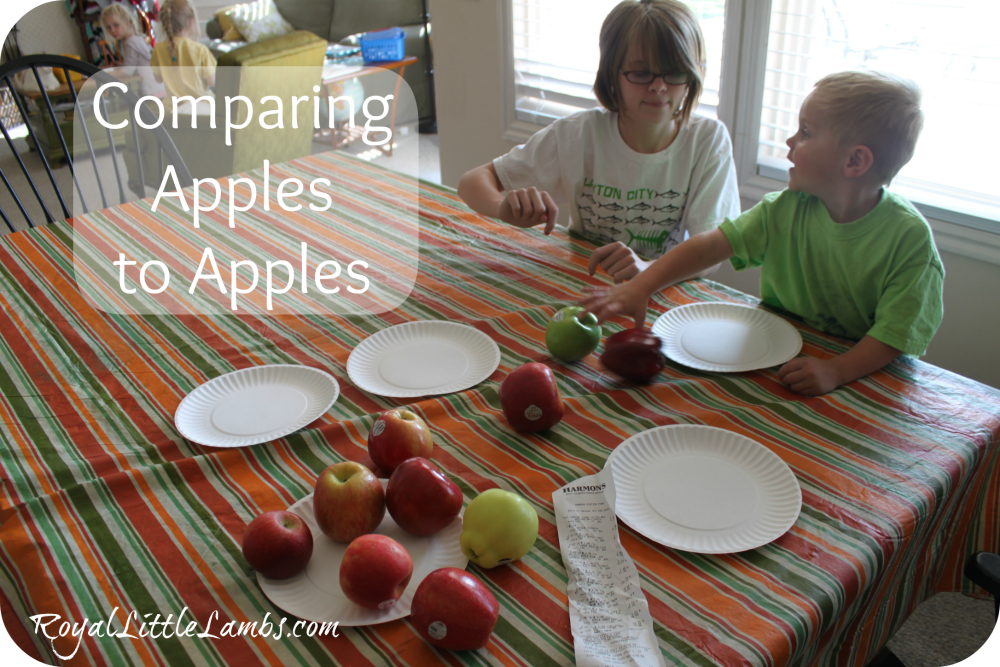 apple comparison