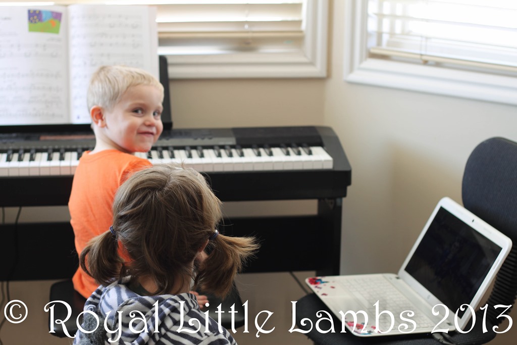 preschool piano time