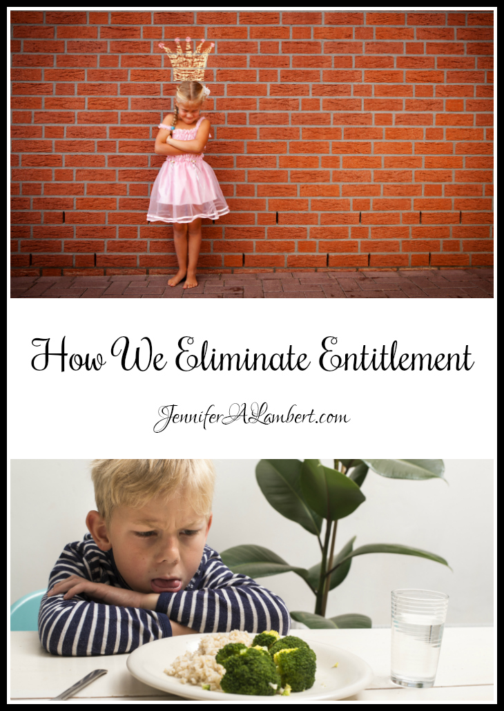 How We Eliminate Entitlement