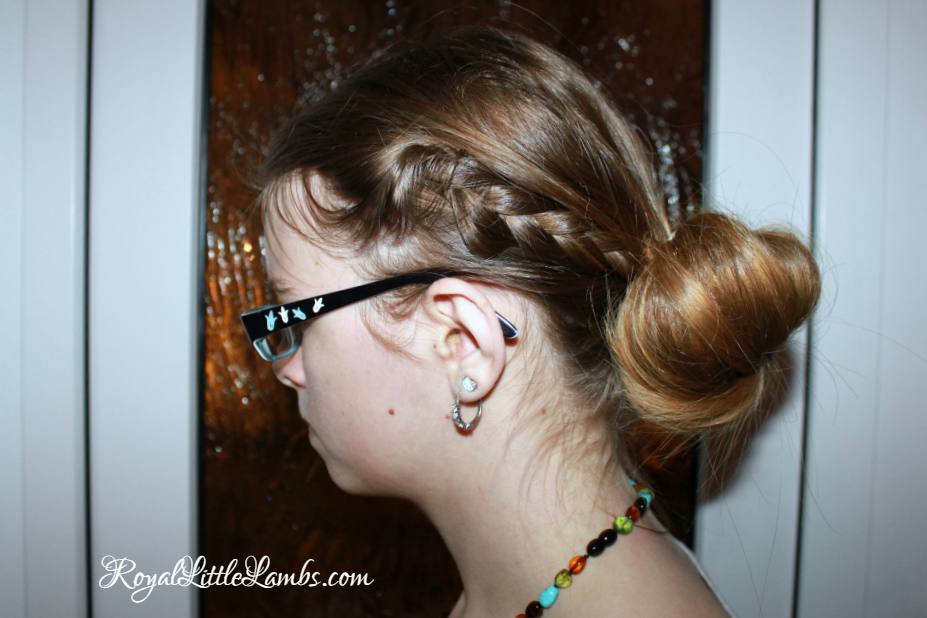 Braided Bun Updo