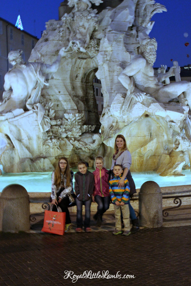 Fontana dei Quattro Fiumi by Bernini