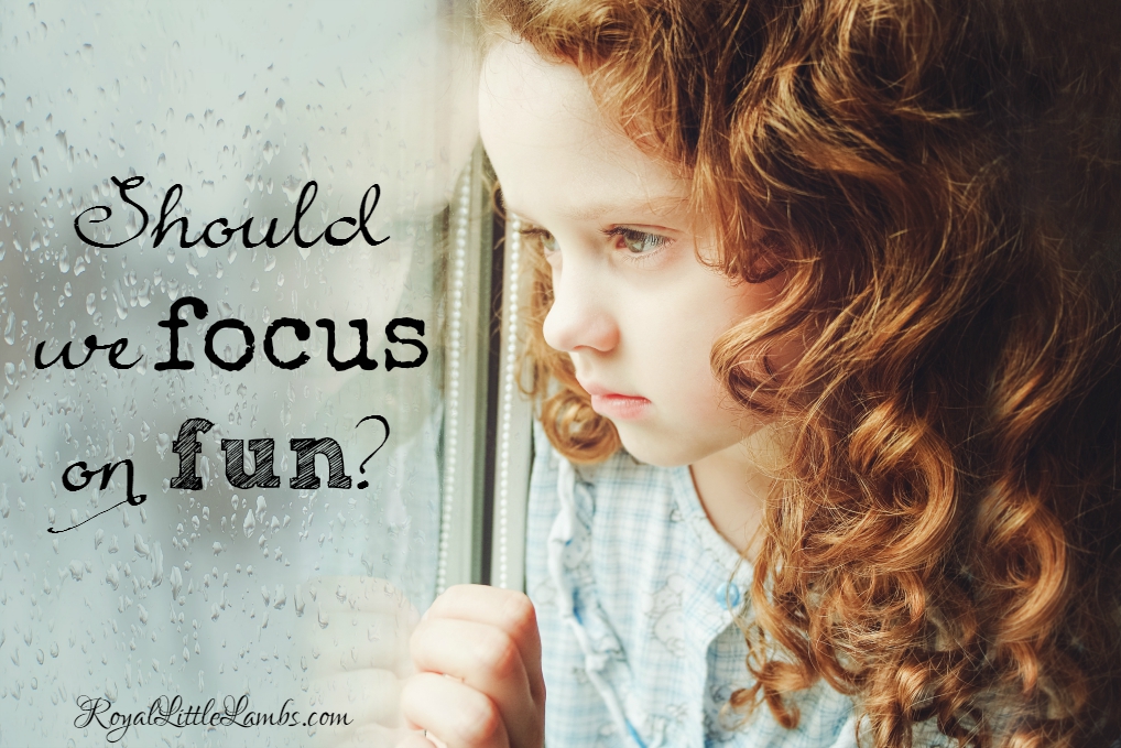 Should we focus on fun?