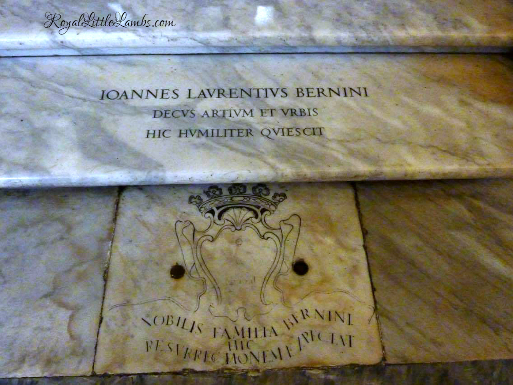 Bernini Family Tomb in Santa Maria Maggiore