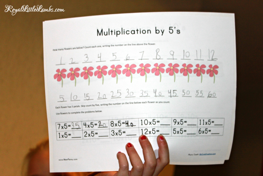 Multiplication Page