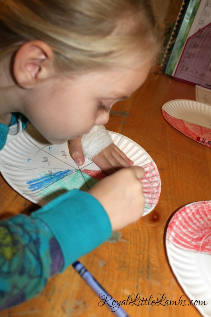 Paper Plate Fractions