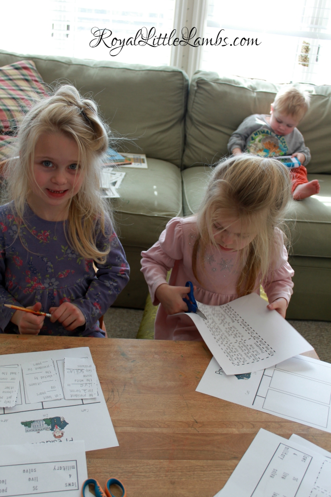 Presidents Day Notebooking