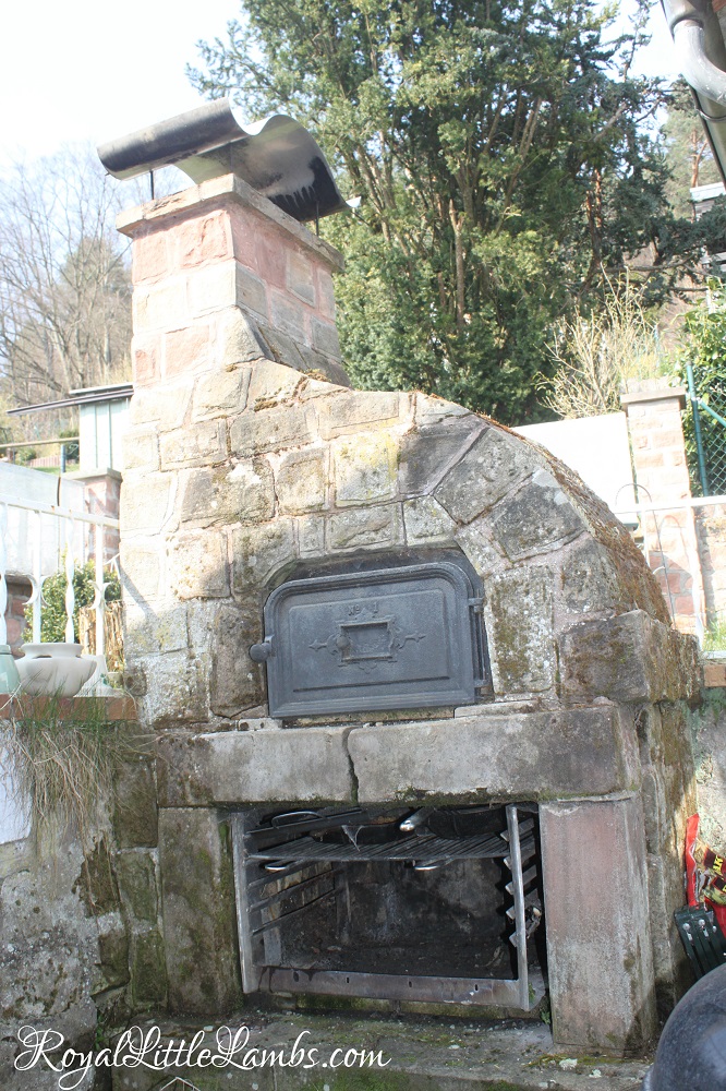 Stone grill and oven